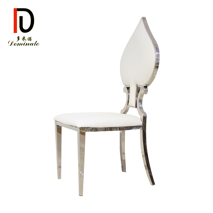 OEM Wedding Dining Chair –  Best Selling Luxury Style Hotel Event Chairs Stainless Steel Wedding Banquet Chair – Dominate