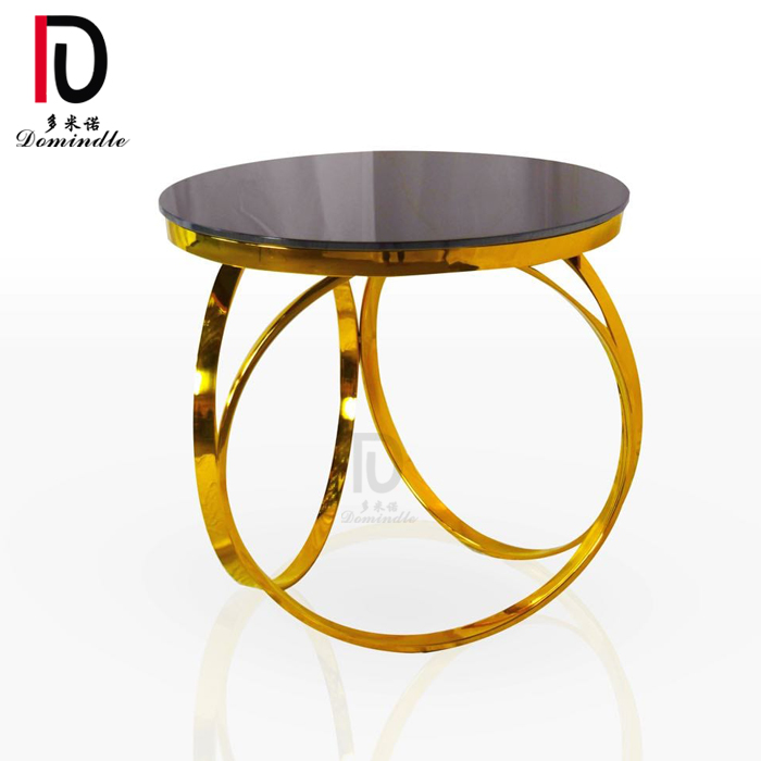modern inventory design stainless steel gold glass top coffee table