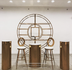 Gold Bar Table