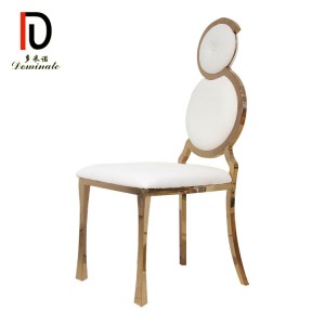 Otto gold event dining chair