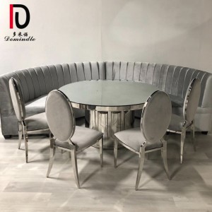 Modern furniture pernikahan meja makan bundar