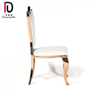 Florence wedding gold stainless steel chair