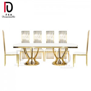 New design wedding furniture dining table