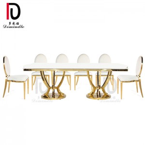 New design wedding furniture dining table