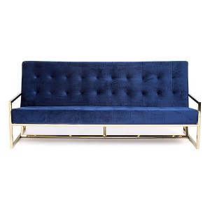 Leisure Velvet Living Room Sofa